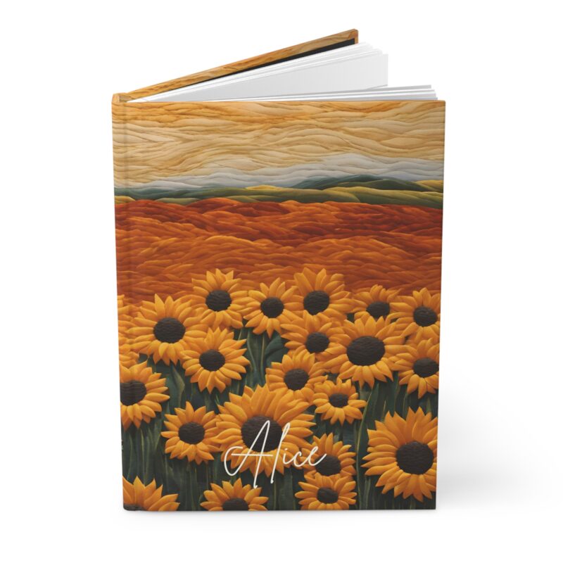 Sunset Meadow Personalized Journal
