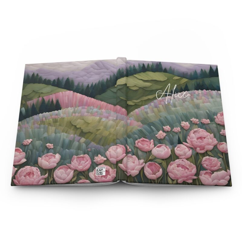 Blush Floral Personalized Journal - Image 5