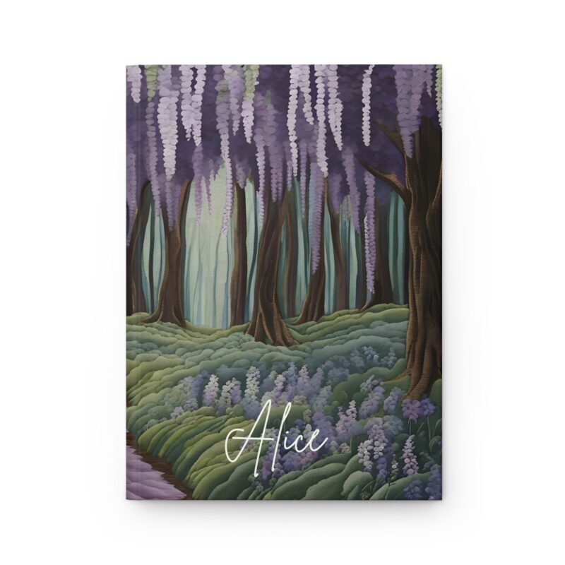 Whimsical Wisteria Personalized Journal - Image 2