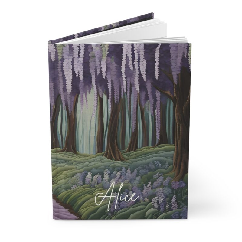 Whimsical Wisteria Personalized Journal
