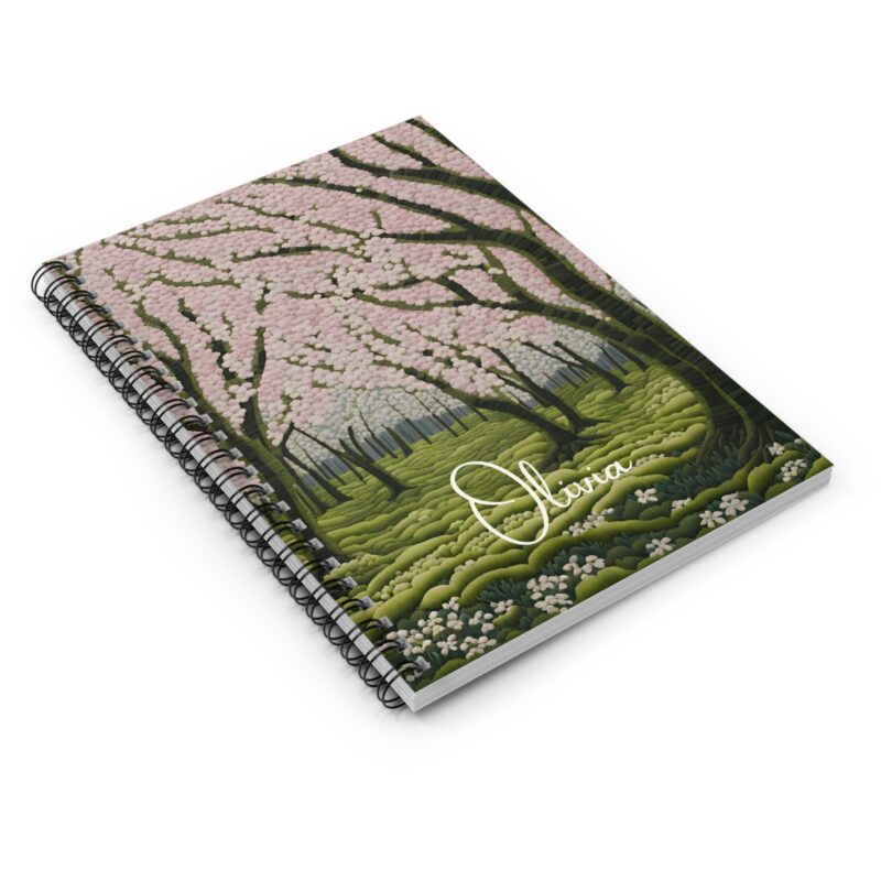 Sakura Dream Personalized Spiral Notebook - Image 3