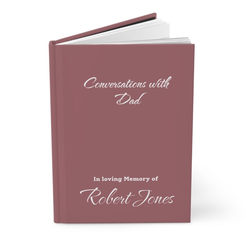 Personalized Dad Memorial Journal