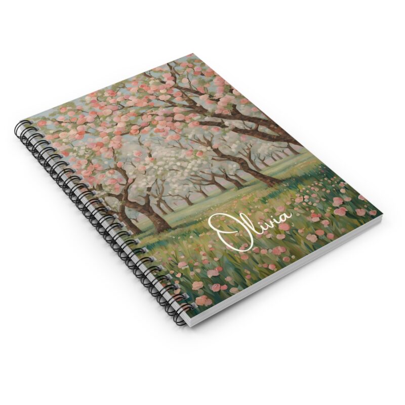 Orchard Bliss Personalized Spiral Notebook - Image 3