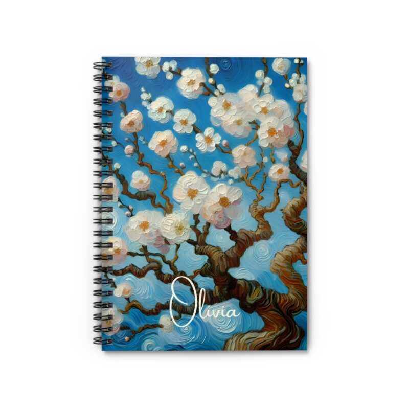 Spring Hope Personalized Spiral Notebook - Image 2