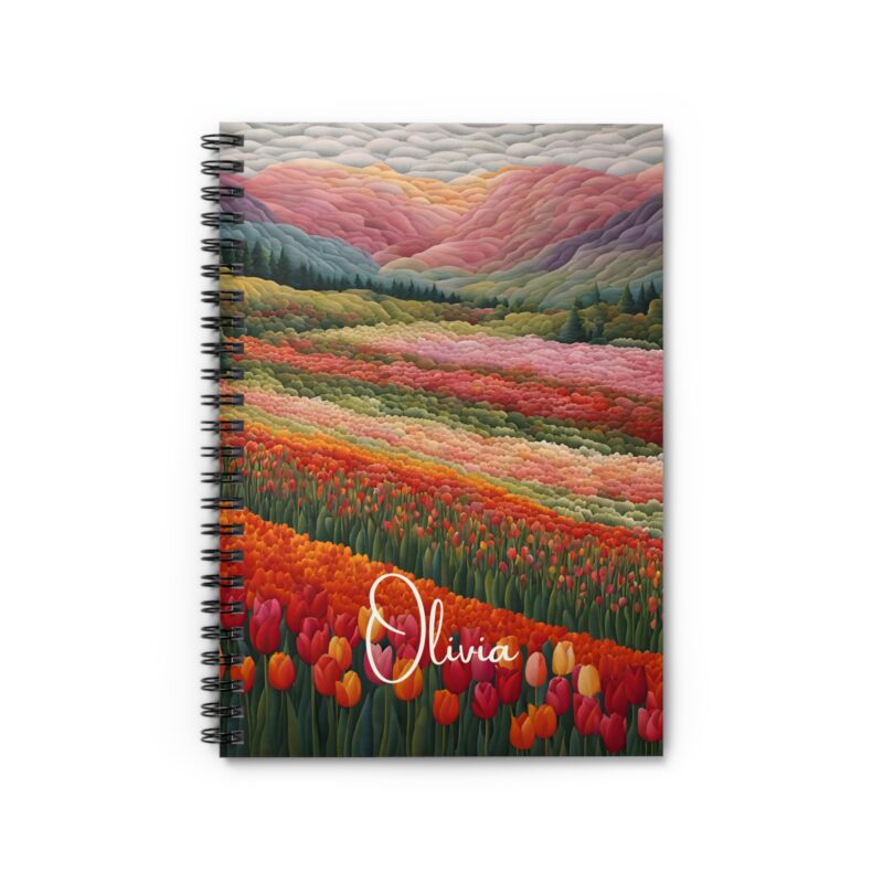 Scarlet Valley Personalized Spiral Notebook - Image 2