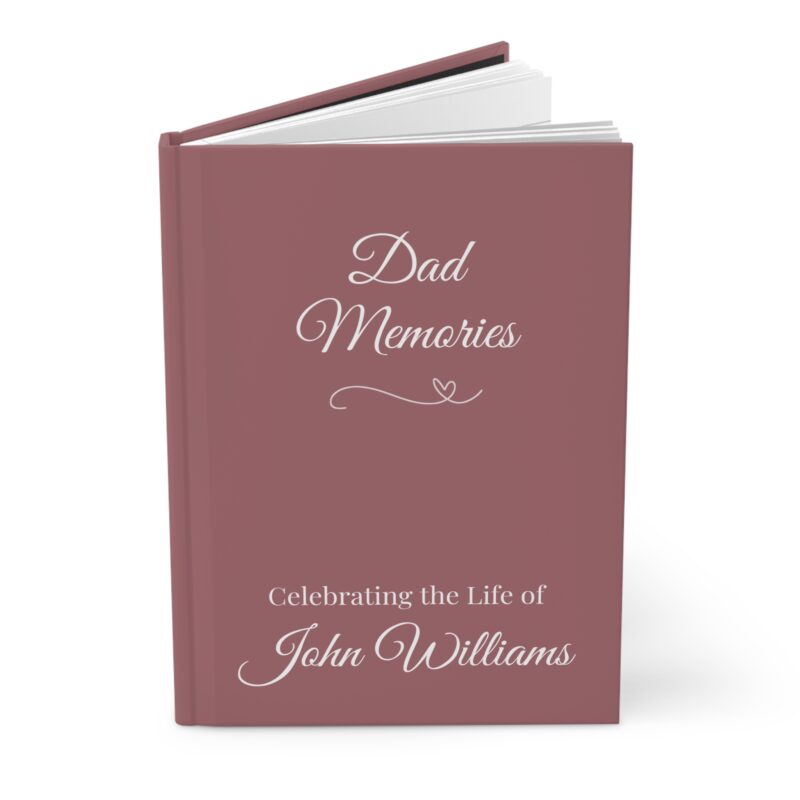 Personalized Father Remembrance Journal