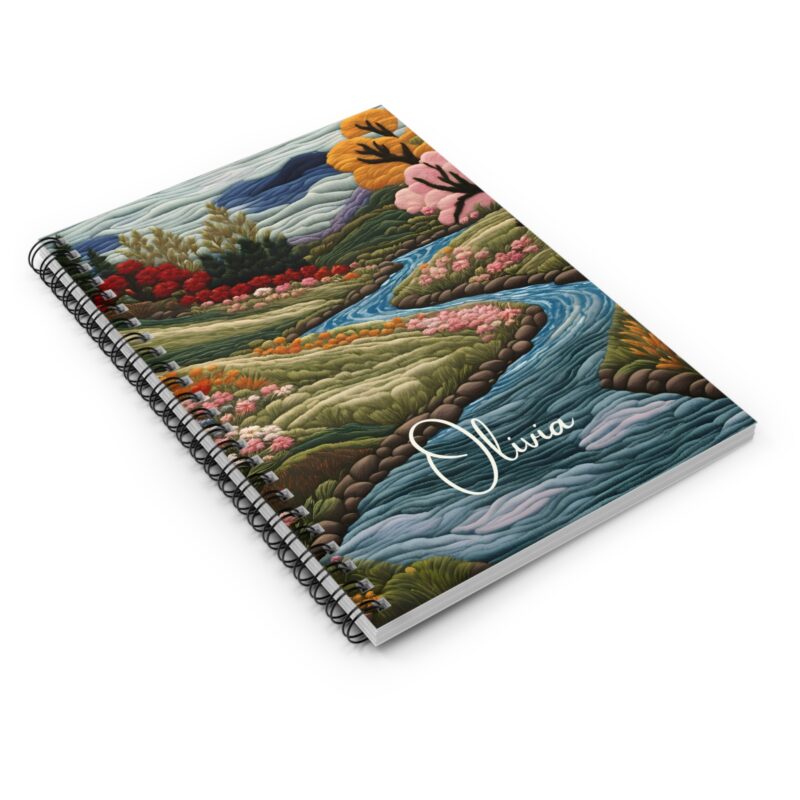 River of Dreams Personalized Spiral Notebook - Image 3