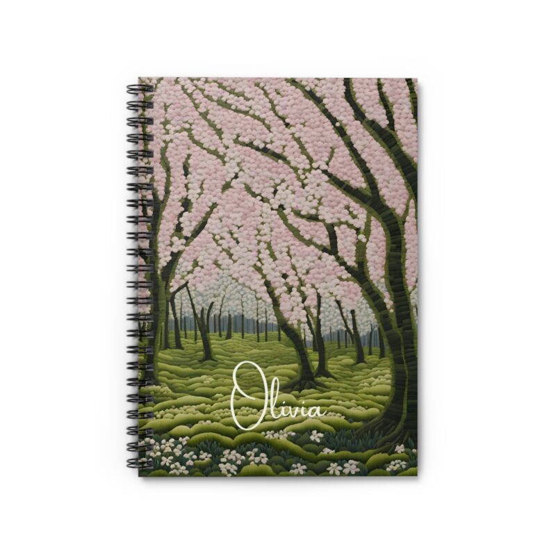 Sakura Dream Personalized Spiral Notebook - Image 2