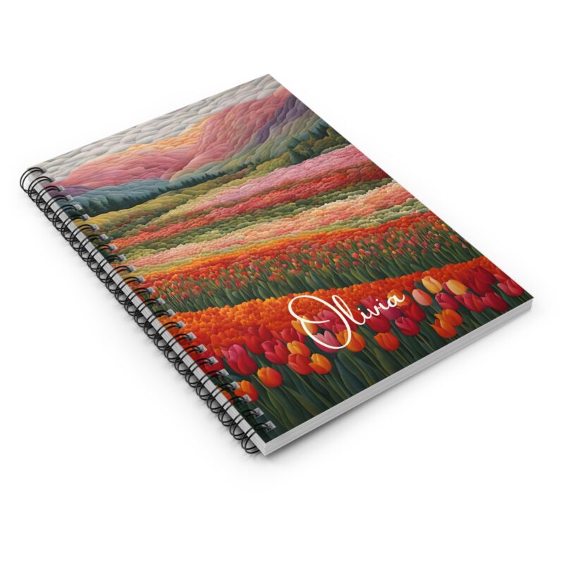 Scarlet Valley Personalized Spiral Notebook - Image 3