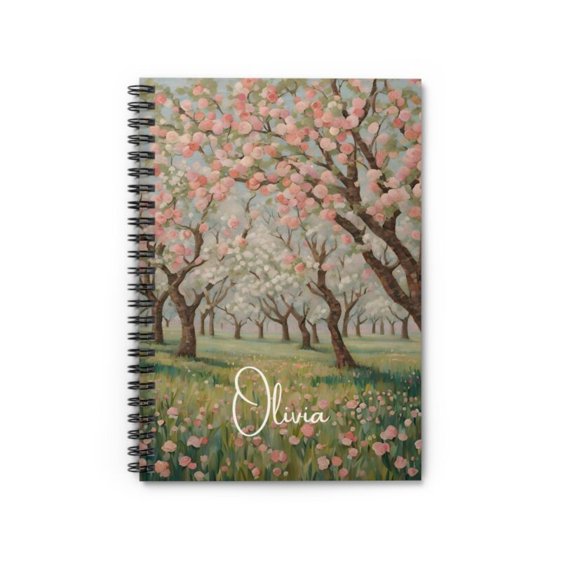 Orchard Bliss Personalized Spiral Notebook - Image 2